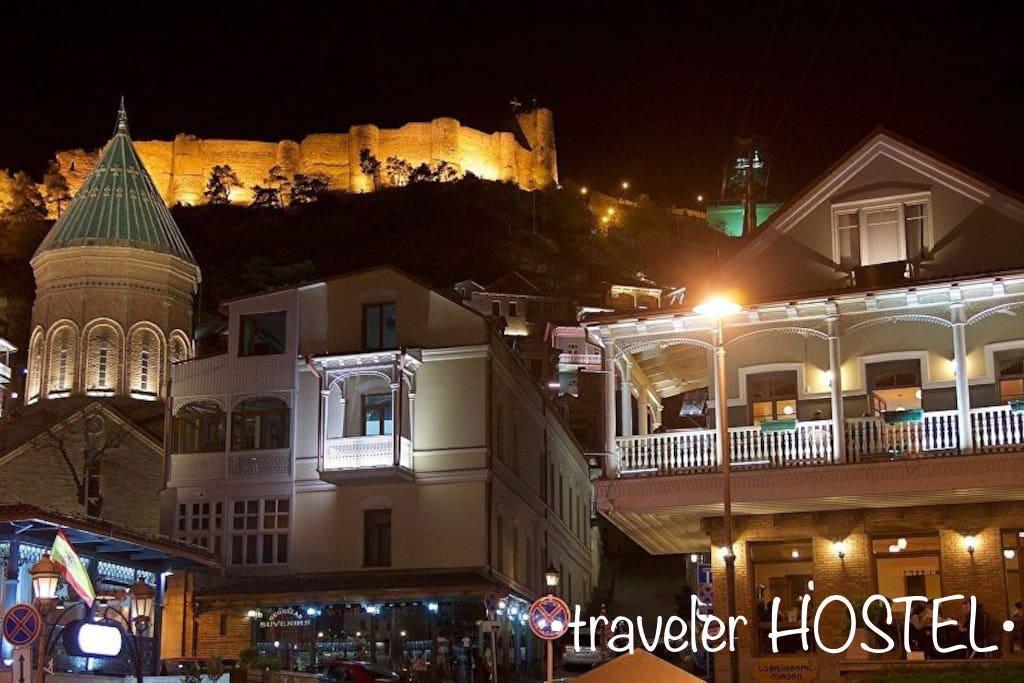Traveler Hostel Тбілісі Екстер'єр фото